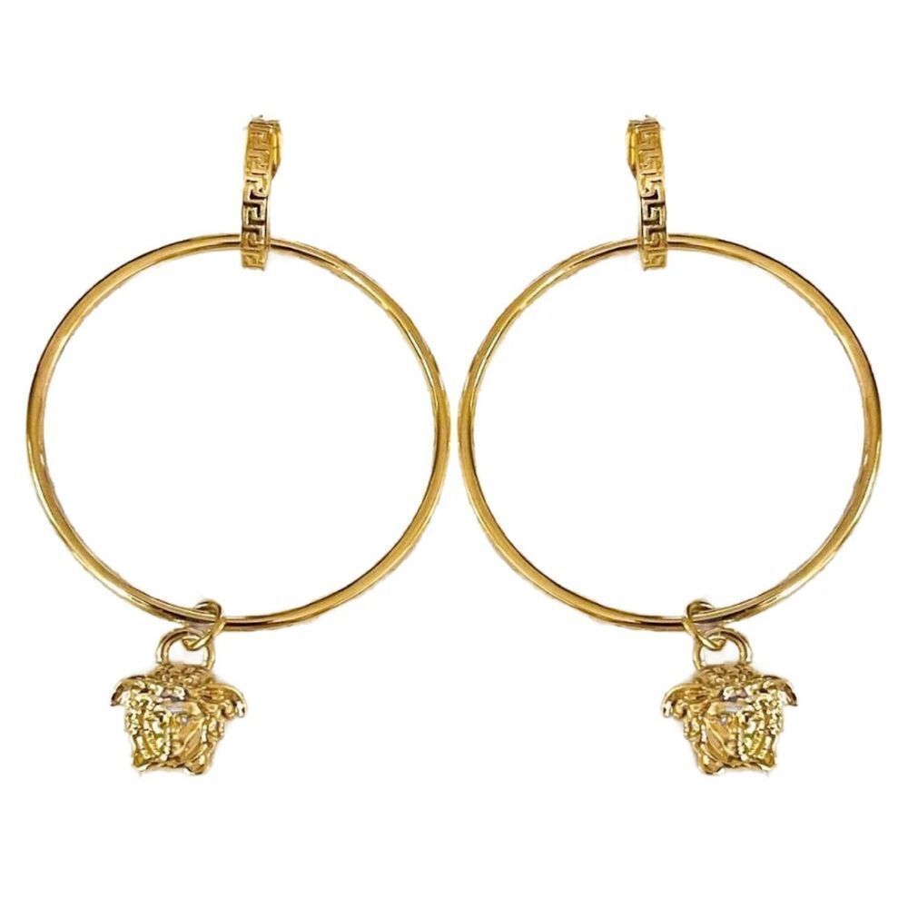Versace Medusa Hoop Earrings